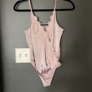 Abercrombie & Fitch Muave lace bodysuit